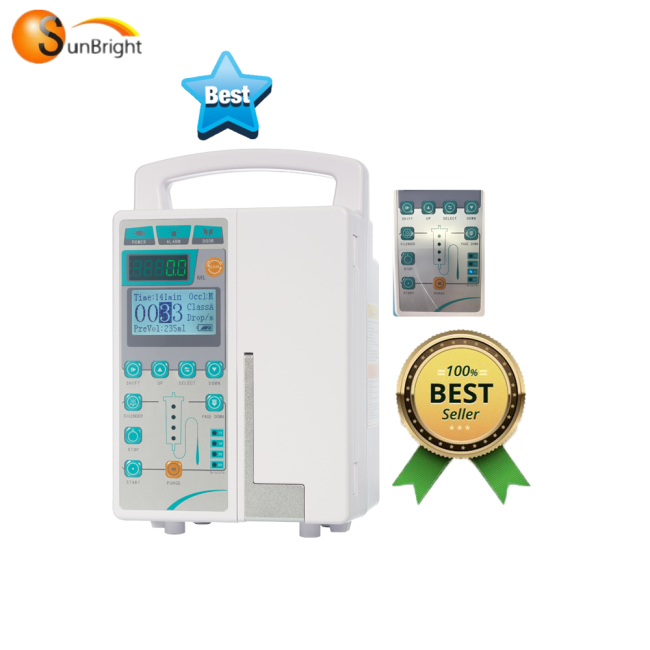 Portable Volumetric Infusion Pump veterinary medical Infusion Pump with Voice alarm