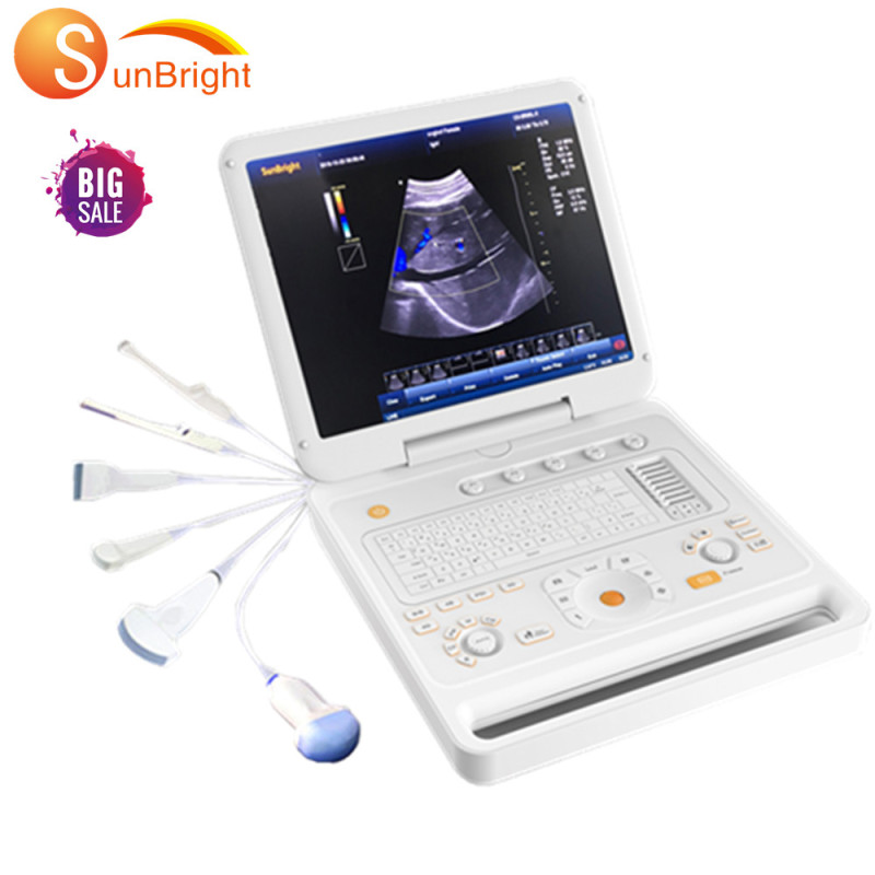 Prezzo dell'ecografia doppler a colori diagnostica portatile Sunbright 3D 4D cinese SUN-906C