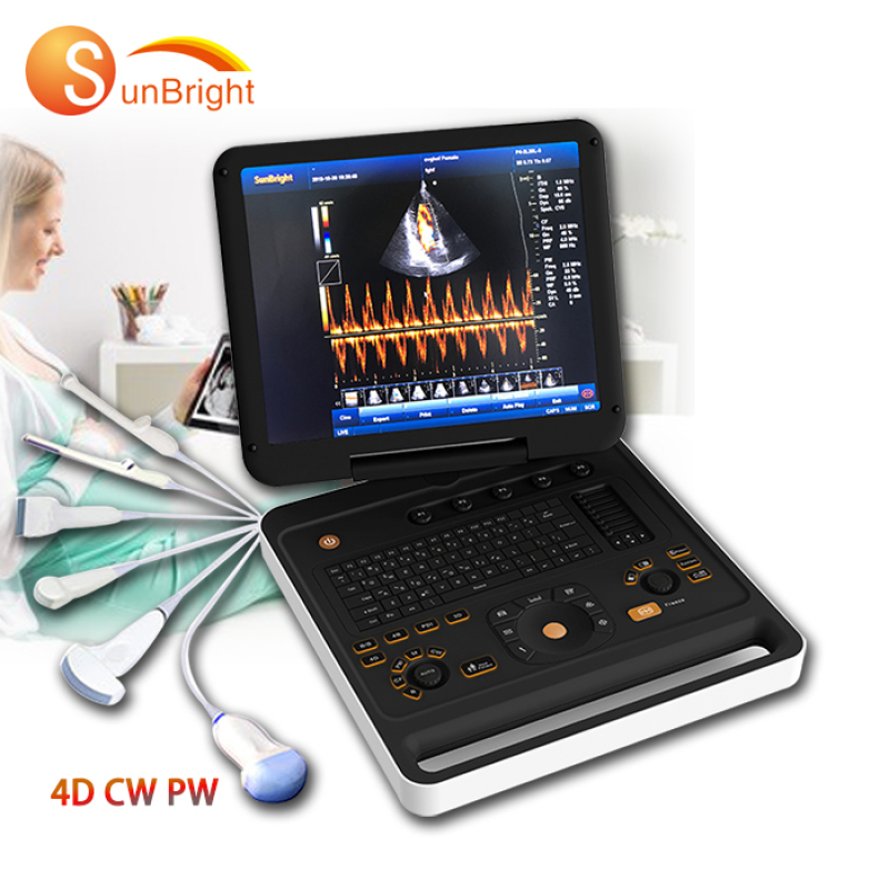 أفضل بيع بالموجات فوق الصوتية دوبلر ecografo الملونة ثلاثية الأبعاد عالية الأداء الطبية على أساس الكمبيوتر