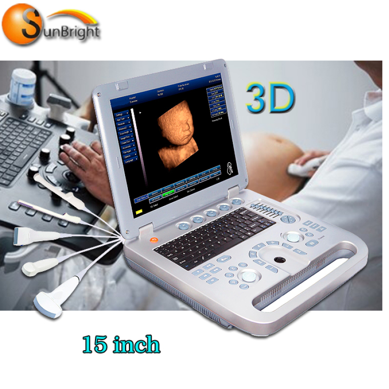 3D найдешевший портативний ноутбук система УЗД WIN7 SUN-800D