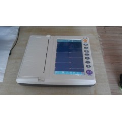 2019 portable touch screen 12 channel ECG machine