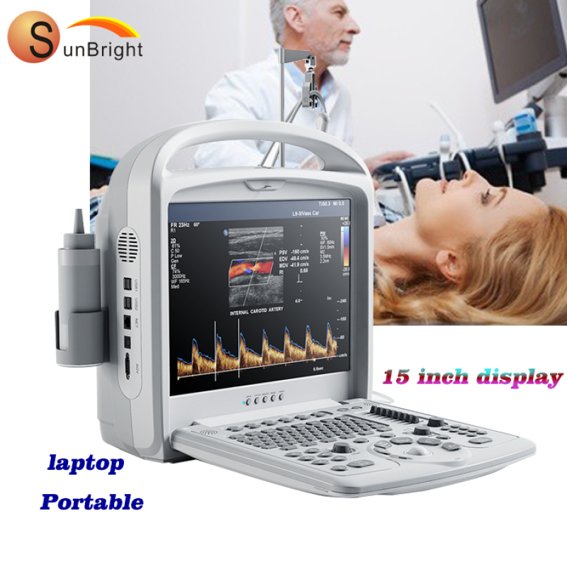 Medical High quality 4D Ultrasound machine System with Trolley and different Probes ecografo portatil doppler