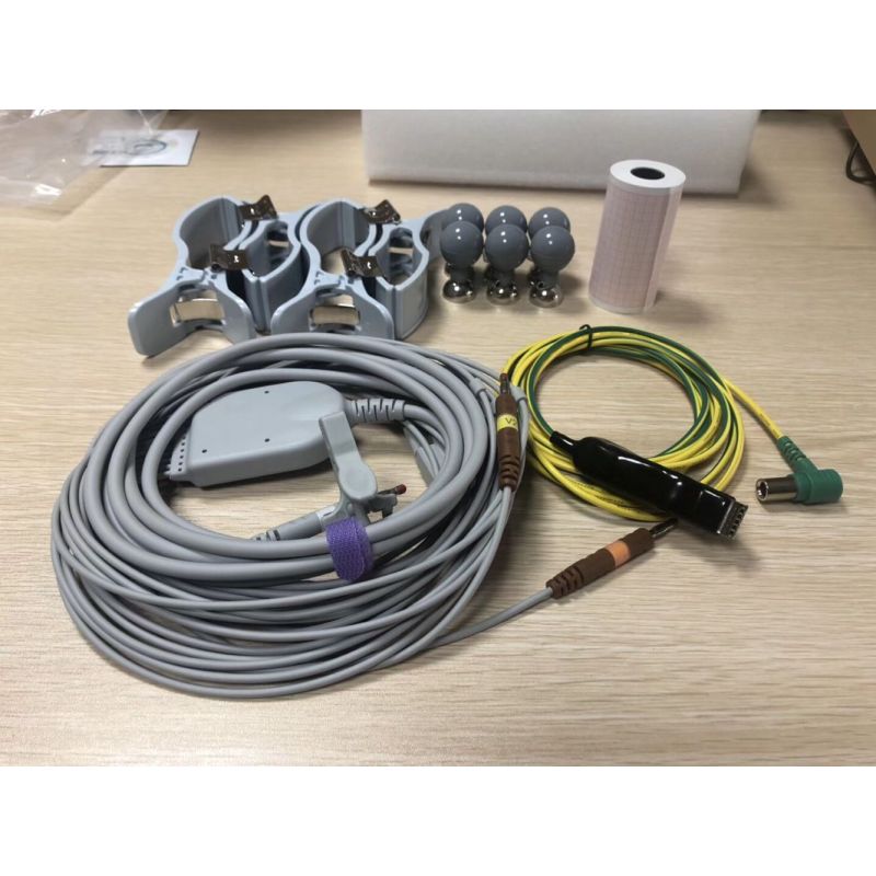 Portable Machine Digital 3 Channel 12 Lead USB WiFi ECG Machine EKG Monitor