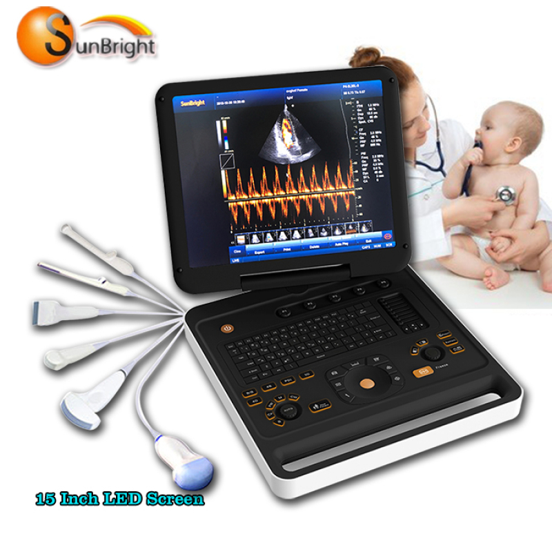 portable medical diagnostic equipment CW hospital 4D ultrasound machine