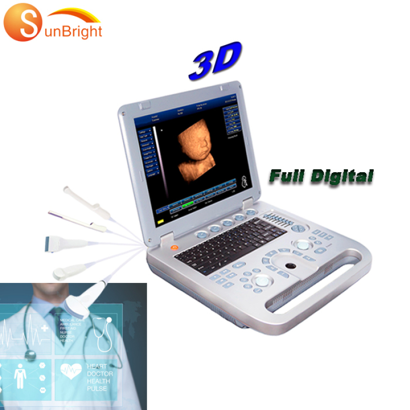 Portable best cardiac echo ultrasound 3D usg logiq s8 ultrasound machine