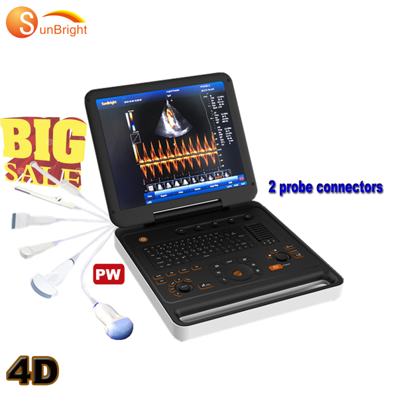 Prezzo aggiornato della macchina medica digitale 4D per ecografia a colori 3D CW