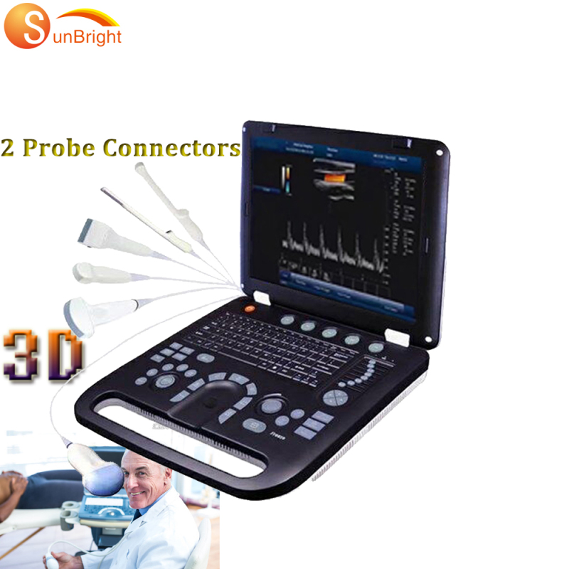 Сканування 3D-зображення, медичний кольоровий доплерівський ультразвук logiq e9