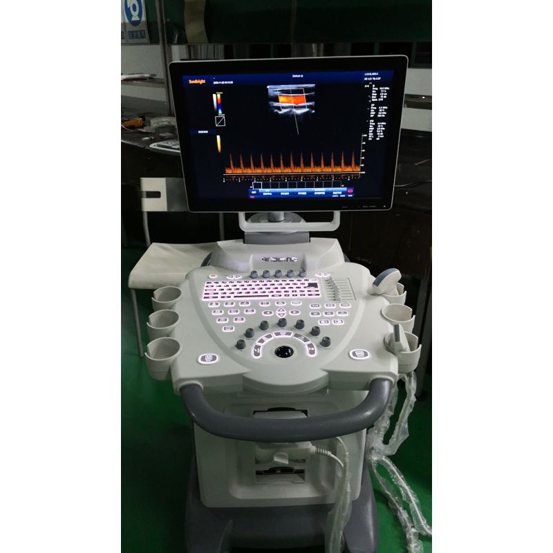 High-end trolley color Doppler 4d color Doppler ultrasound scanner machine SUN-908A