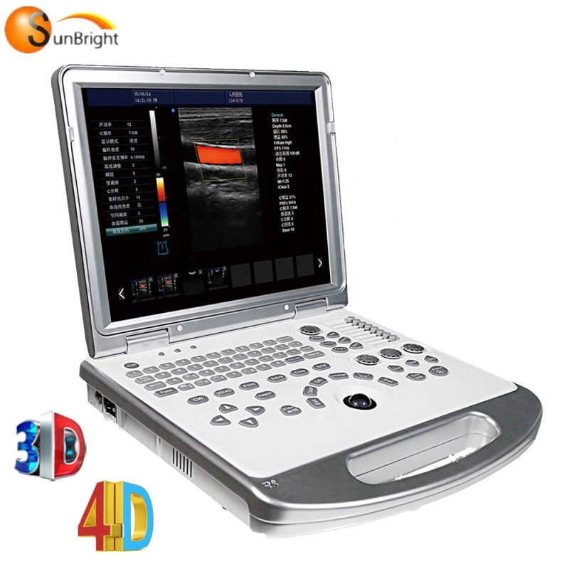 Hospital 3D 4D laptop color doppler ultrasound SUN-906S