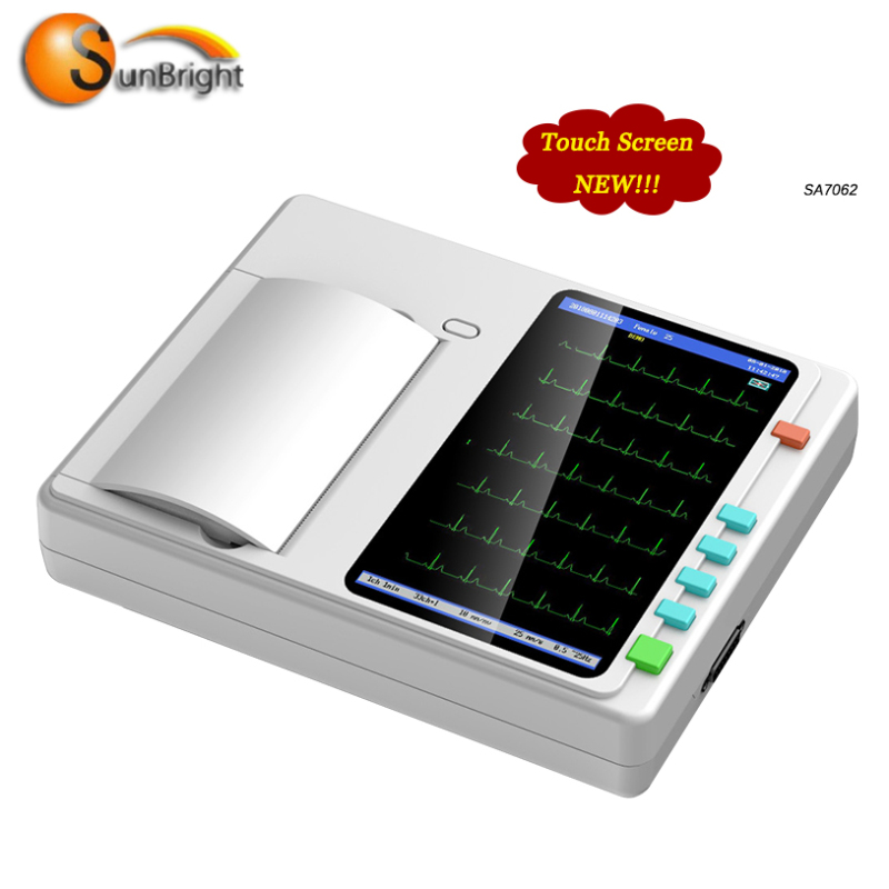 EKG Monitor Vitalzeichenmonitor digital 3 6 Kanal Ambulanz