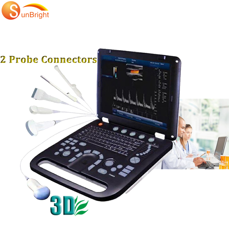 معدات الموجات فوق الصوتية الملونة المتقدمة منخفضة التكلفة في المصنع لمتجر الإنسان