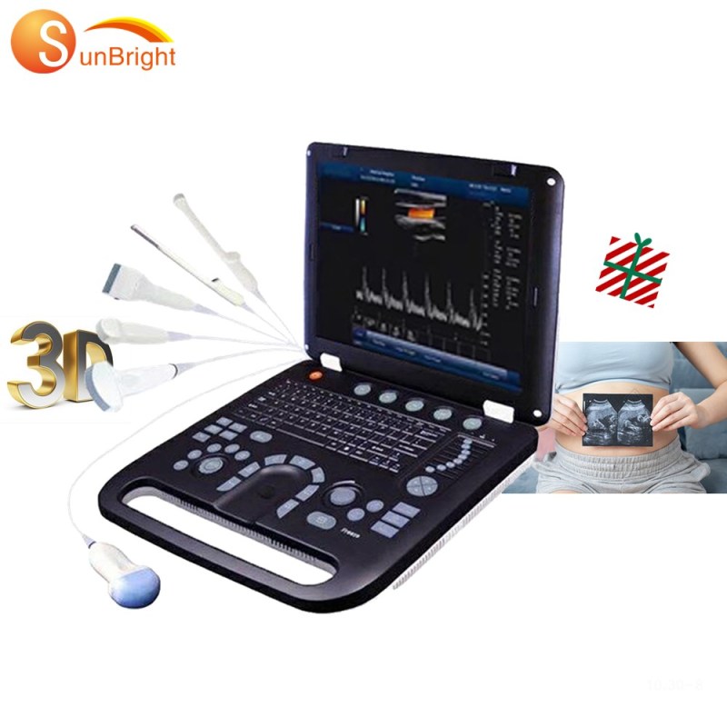 Hospital 3D cardiac probe_ color_ doppler_ ultrasound scanner