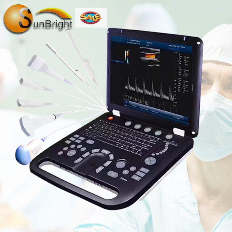 Hot sale impressive color Doppler cheapest 15 inch display 4d color Doppler ultrasound similar medison