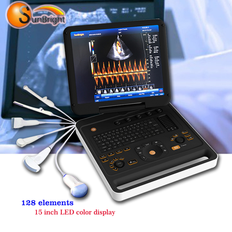 hot sale ge medic ultrasound hospital vascular 3D 4D color doppler handheld