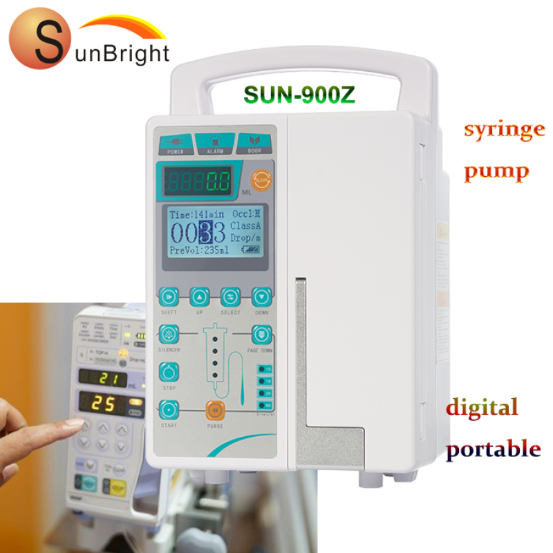Portable clinic iv infusion pump medical machine