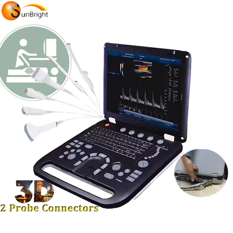 Doppler VET Vétérinaire animalier numérique en Chine équipement de scanner à ultrasons