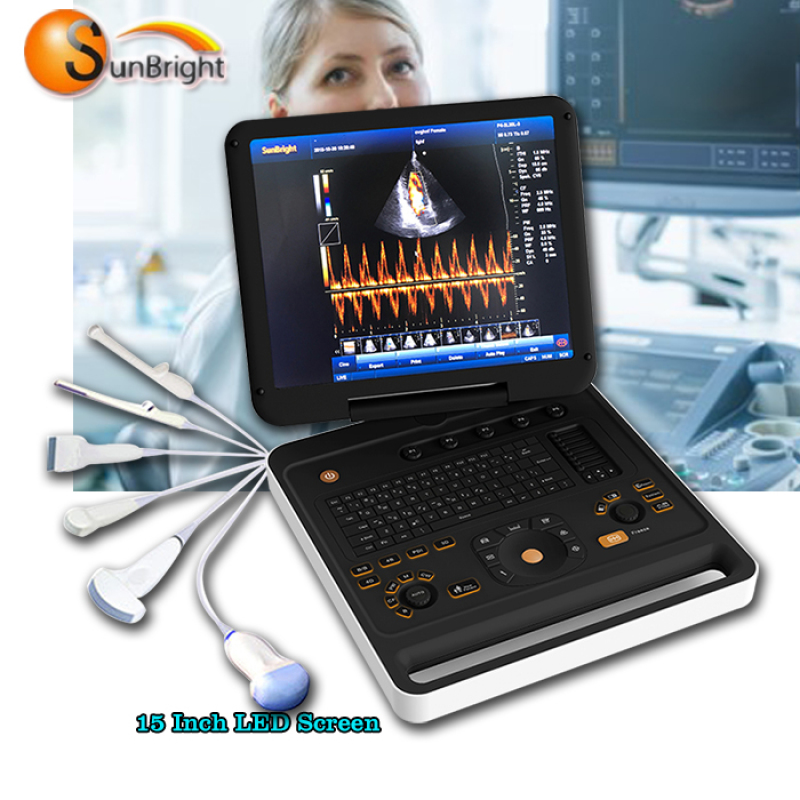 Hospital use ultrasonic machines 4D CW color Doppler ultrasound on sale