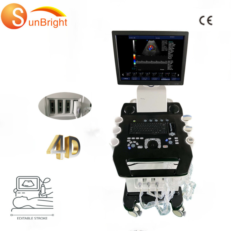 trolley cheaper price color doppler sonoscape similar ultrasonido Sonoscape 3d color doppler ultrasound price