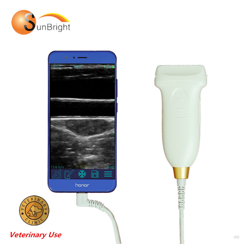개 고양이 물고기 수의사 초음파 기계 미니 USB 프로브 장치