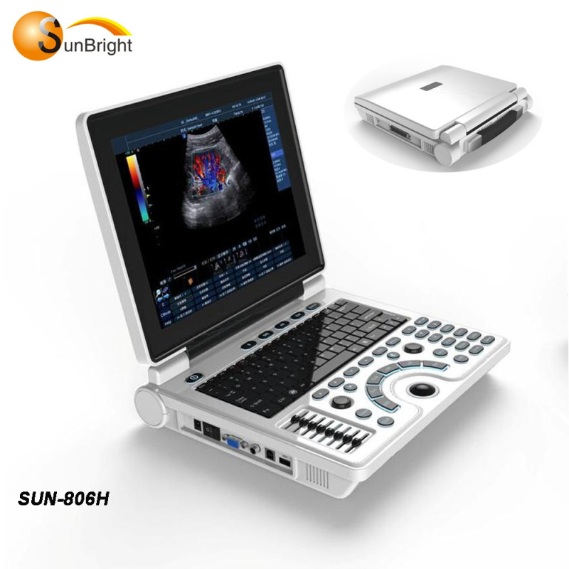 جهاز ماسح ضوئي محمول يعمل بالموجات فوق الصوتية مقاس 12.1 بوصة من نوع الكمبيوتر المحمول