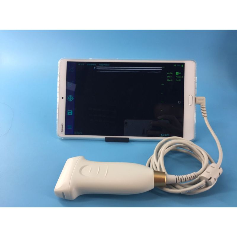 Sonda de ultrasonidos inalámbrica USB Sunbright, sonda de ultrasonidos lineal de 14 MHz, Doppler color