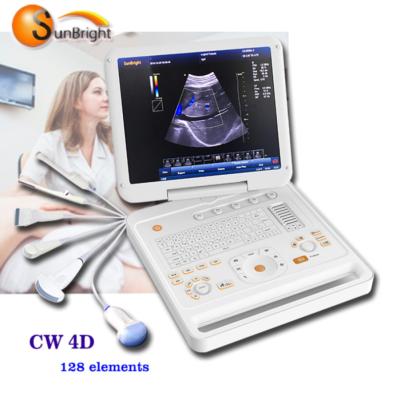Doppler scan hospital clinic professional quality 4D color Doppler ultrasound CW