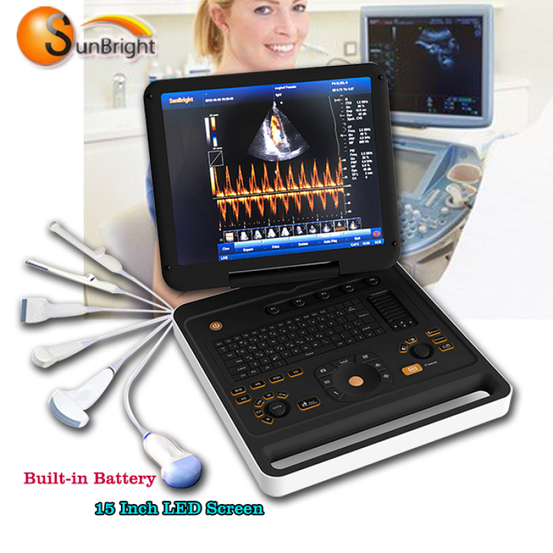 High Quality Trolley 3D/4D CW Color Doppler Ultrasound Machine