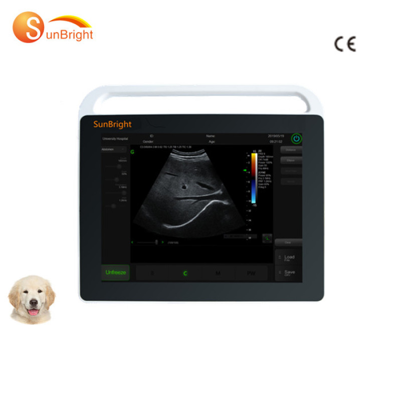 Scanner à ultrasons vétérinaire, tablette portable, meilleure vente, prix de la machine