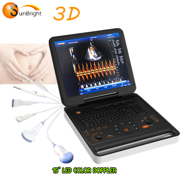Macchina ecografica doppler a colori ad ultrasuoni per addome medico 3D SUN-906A prezzo