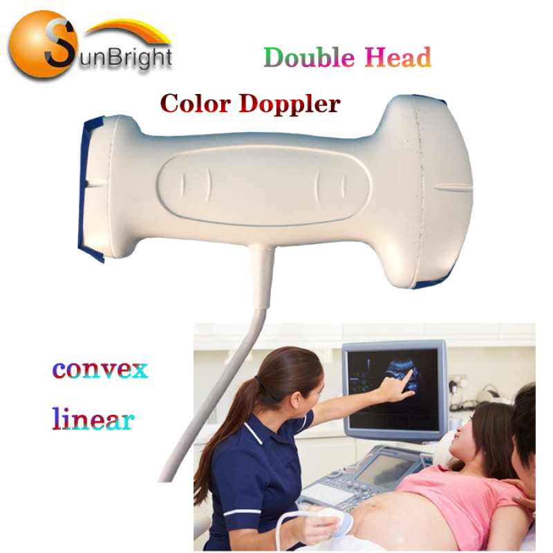 Double head Type C USB ultrasound Dopppler probe for phone apple
