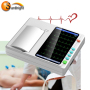 digital ecg 3 channel ECG machine touch screen with SD card