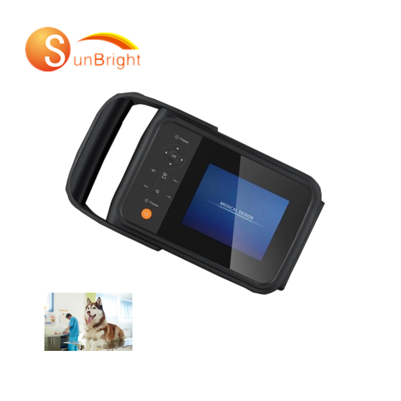 Ultrasuoni veterinaria portatile portatile da 5 pollici con batteria veterinaria SUN-808F