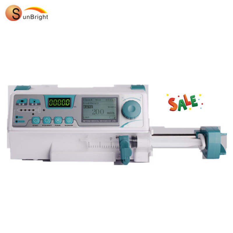 Infusion Syringe Pump with Drug Library