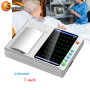 high intensity 3 channel medical portable ecg equipment low price