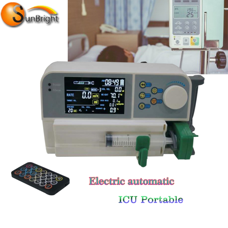 icu infusion pump Ambulance medical machine automatic infusion syringe pump