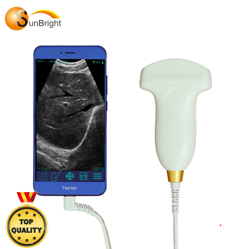 Newest 128 element obstetrics test ultrasound probe
