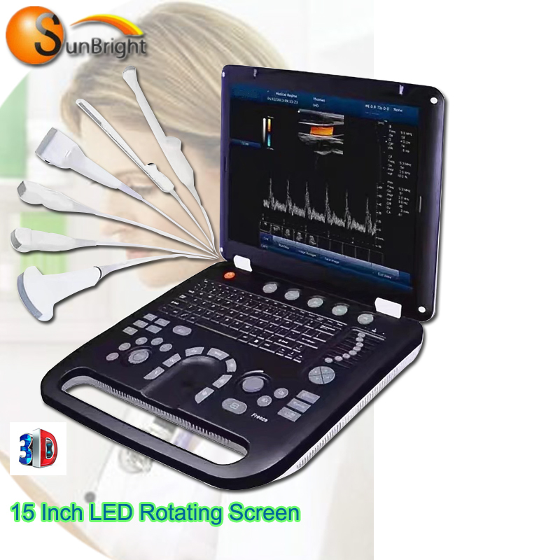 Medical equipment portable 3d 4d color Doppler ultrasound PC-based system with DICOM 3.0