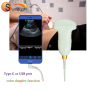 bluetooth ultrasound Type C convex Doppler probe
