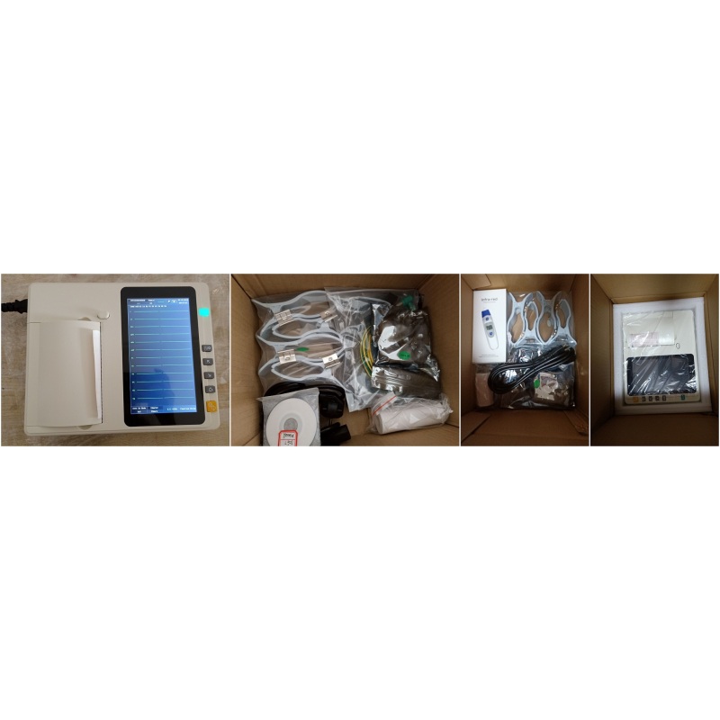 저렴한 가격으로 지능적으로 병원에 유용한 디지털 ECG 제조 기계