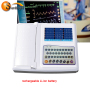 Interpritation portable 12 channel ECG Machine Touch screen electrocardiogram
