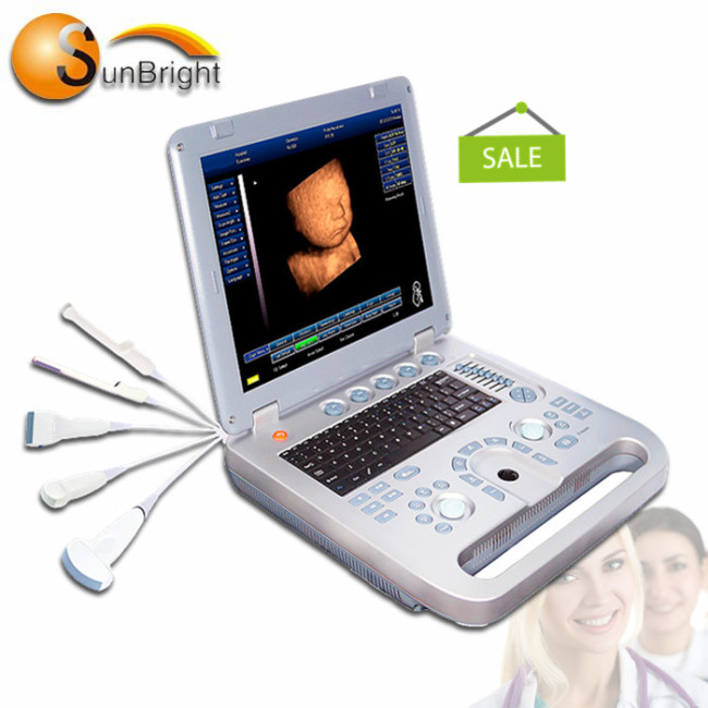 15 inch color 3d medical portable ultrasound device price