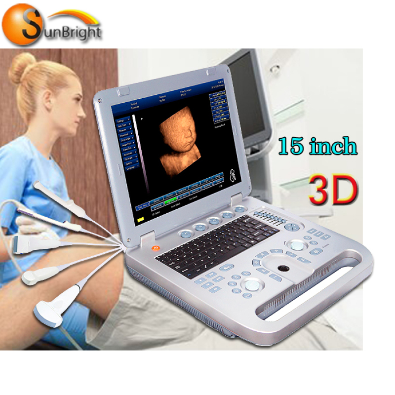 High quality portable Cardiac 3D 4D ecografo ultrasound