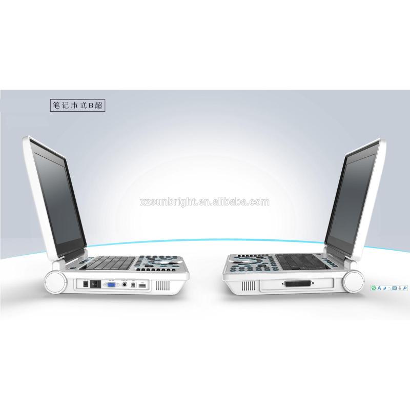 portable black and white laptop ultrasound with low price