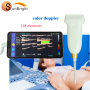High resolution clear images Ecograph Laptop notebook Portable Color Doppler Ultrasound Machine USB probe