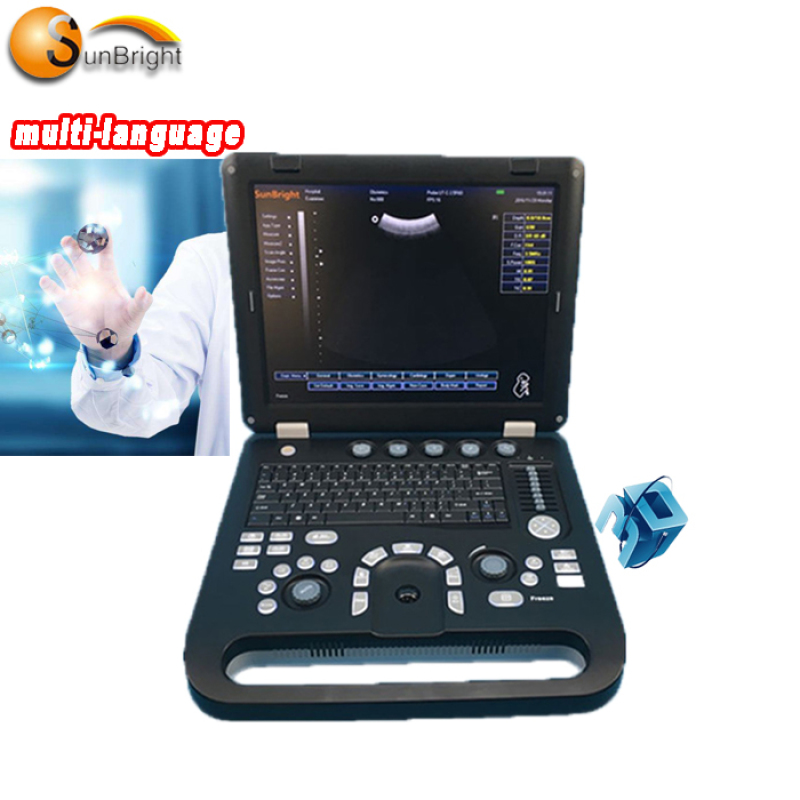 Promoción de ecógrafo 3D de alta calidad, equipo de ultrasonido Doppler color 4D, precio