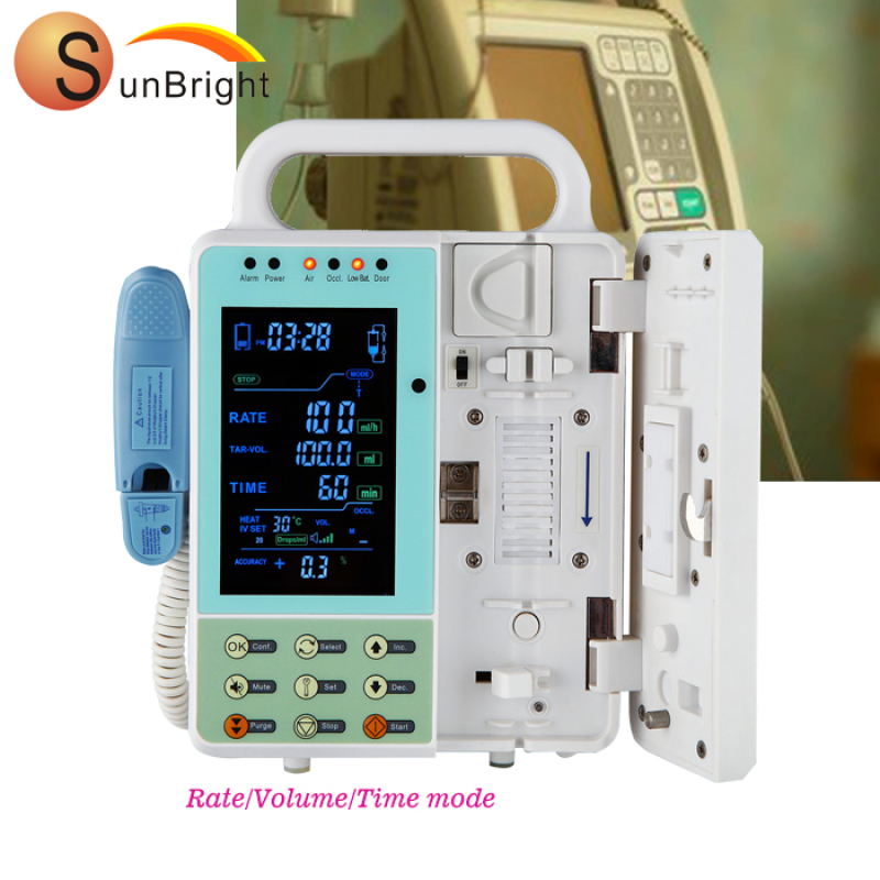 hospira infusion pump Hot Selling CE ISO approved portable automatic Infusion Pump in hospital ICU Medical equipment