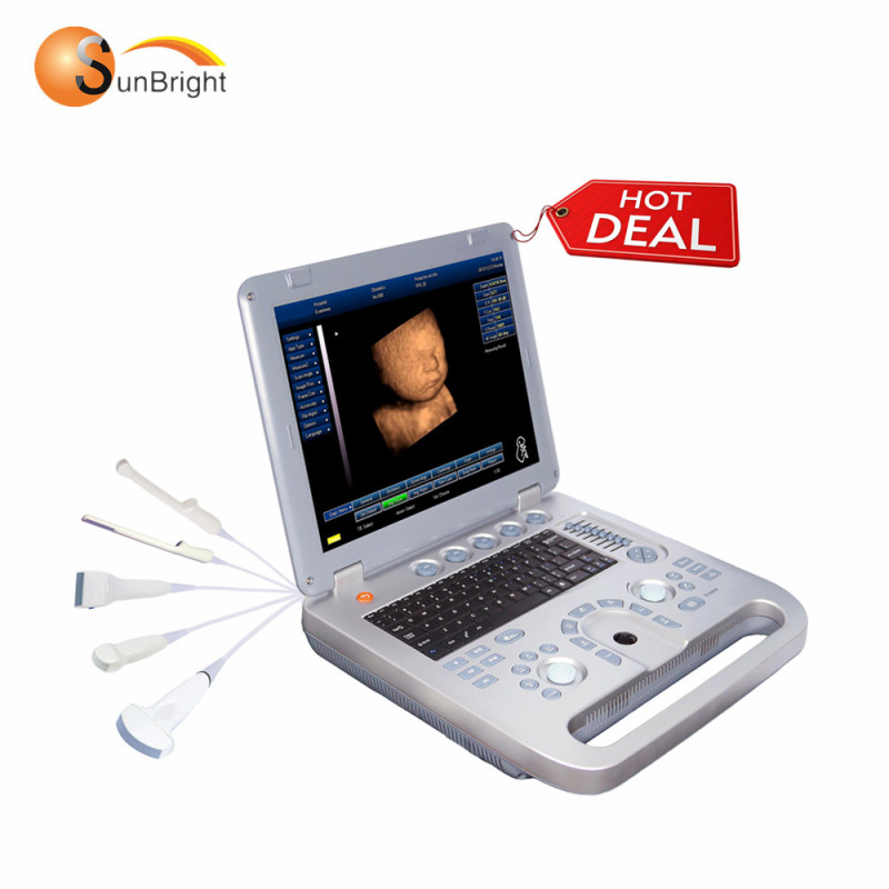 Escáner de ultrasonido Sunbright portátil multilingüe ultrasonido SUN-800D