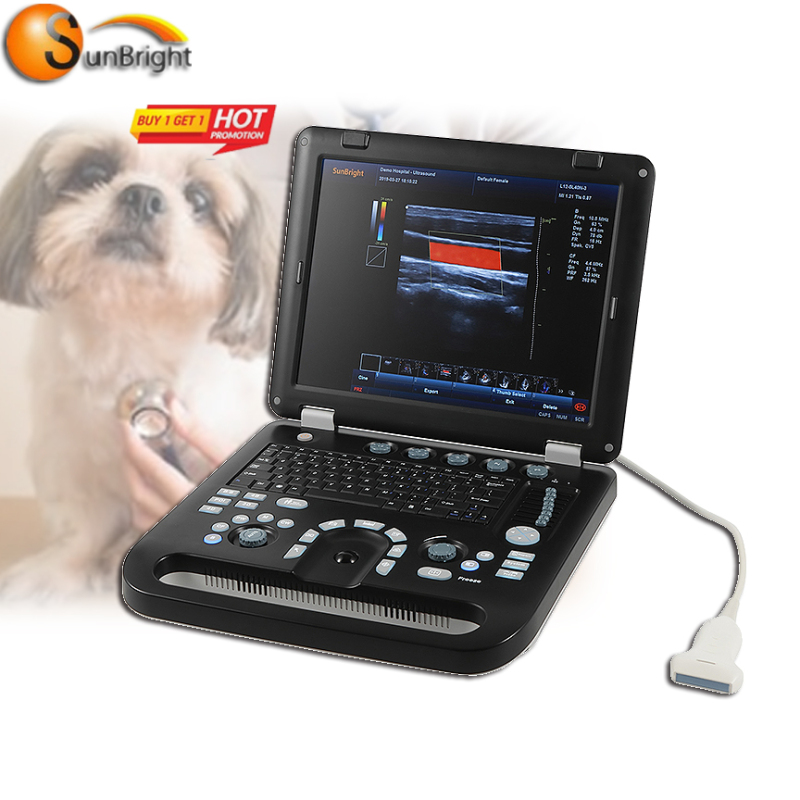 Digital vet veterinary color doppler ultrasound