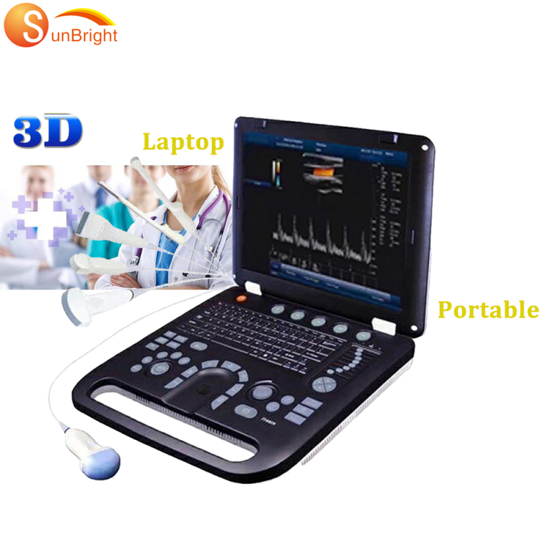 Factory direct sales 3d color doppler portable ultrasound machine ultrasound
