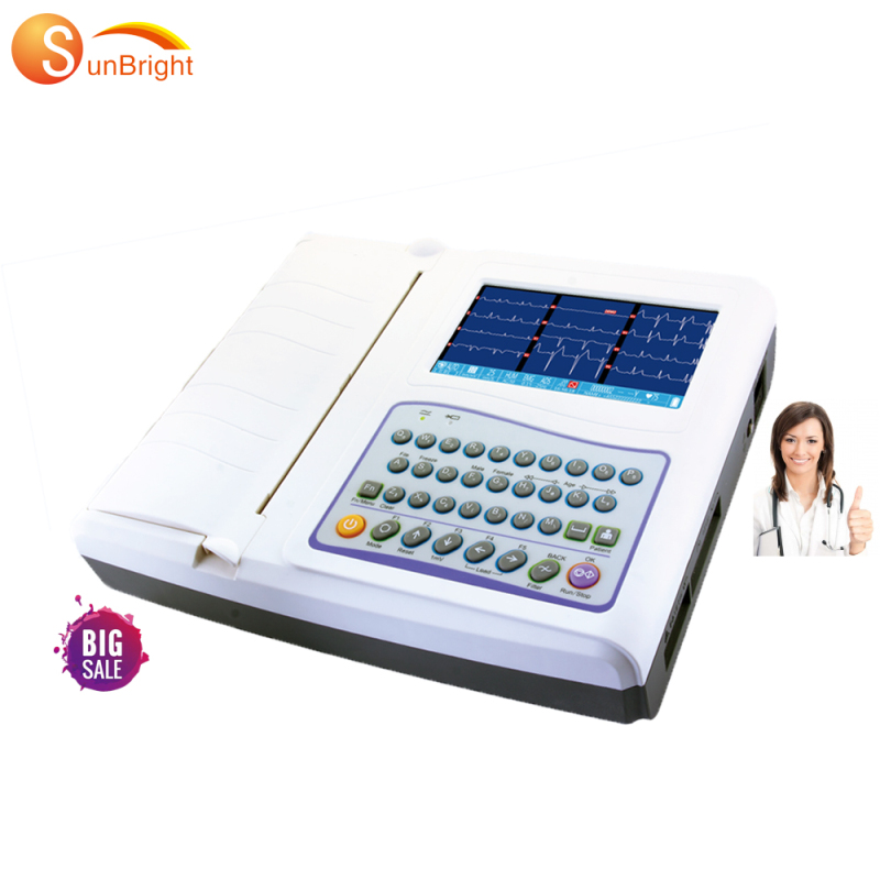 medical ecg machine for examination use electrocardiogram